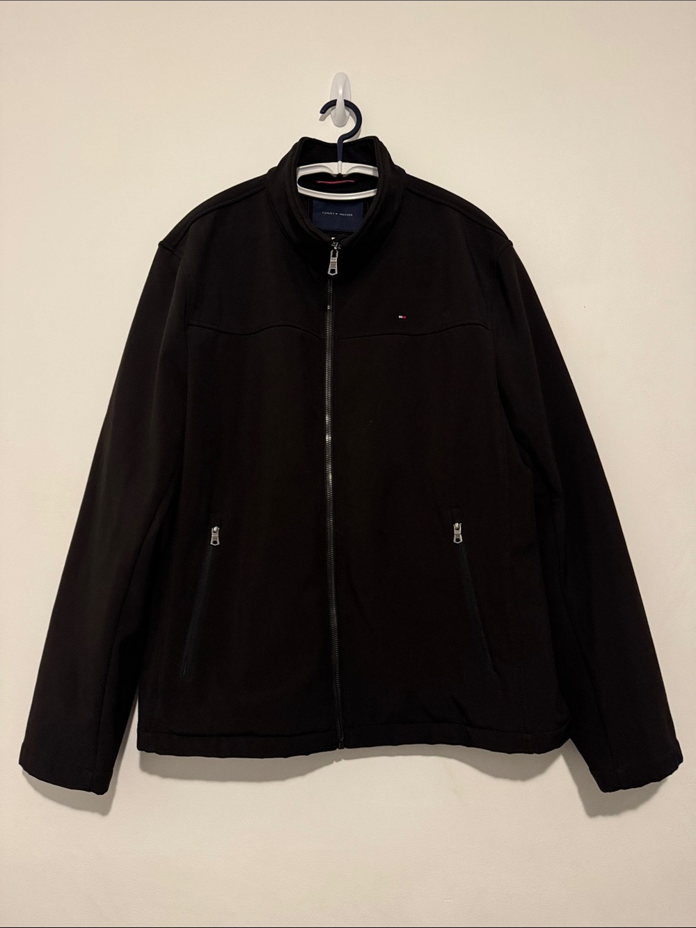 Tommy Hilfiger Black Mens Jacket L Activewear Gorpcore